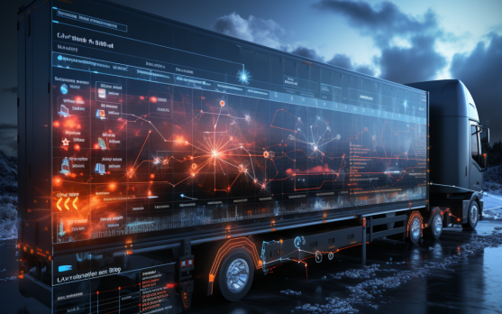 Graphic depicting AI powered demand forecasting in cold chain logistics
