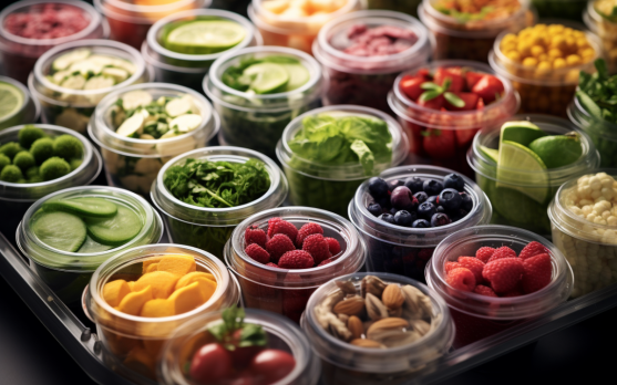 Bioplastics used in innovative food packaging designs