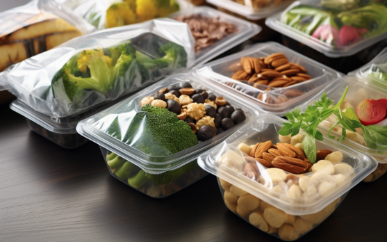 Innovative bioplastic packaging being used in the food industry