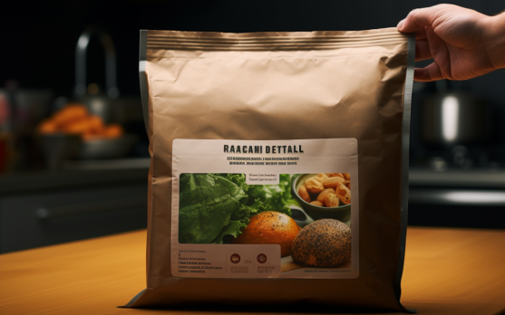 Resealable mailer being used for food return in e commerce