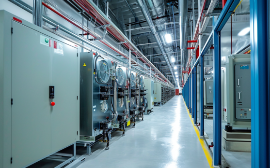 Energy efficient refrigeration systems at cold storage facility