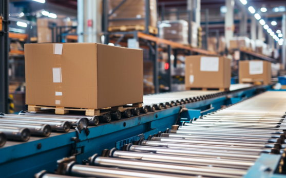 Innovative sustainable packaging in a production facility