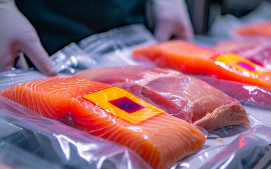 Smart frozen food packaging technology used for pathogen detection with sensors