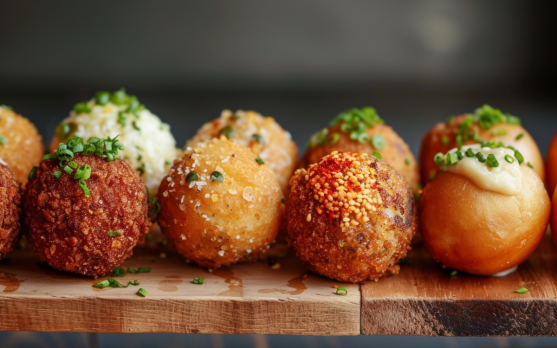 Burger Balls varieties