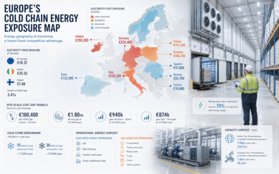 Cold Chain Energy Exposure Map