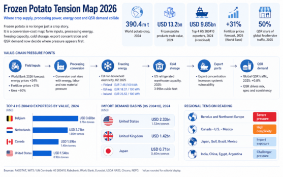 Frozen potato tension map 2026